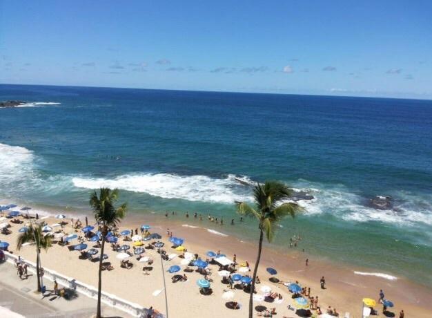 살바도르 Bahia Flat Vista Mar 202 아파트 객실 사진