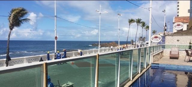 살바도르 Bahia Flat Vista Mar 202 아파트 외부 사진